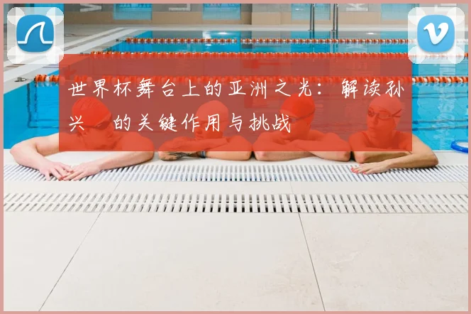 世界杯舞台上的亚洲之光:解读孙兴慜的关键作用与挑战