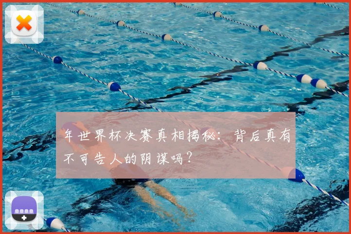 年世界杯决赛真相揭秘：背后真有不可告人的阴谋吗？